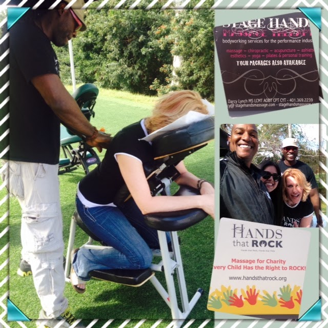 Stage Hands Massage Therapy, LLC Duffing for Dollars Charity Golf