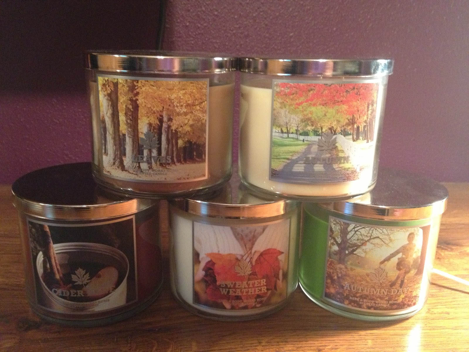 All Things Wax Bath & Body Works Fall Candle Haul