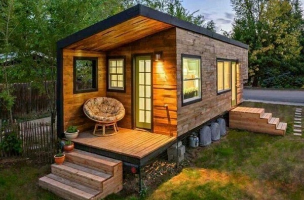 rumah minimalis kayu sederhana