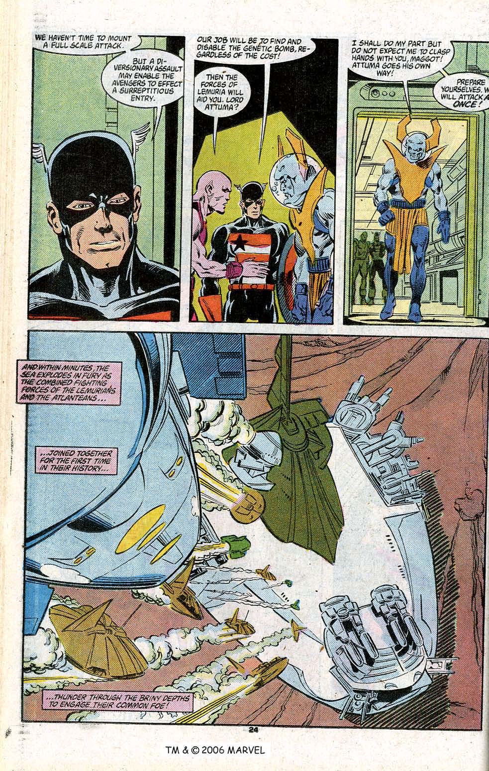 Read online Captain America (1968) comic -  Issue #348c - 26