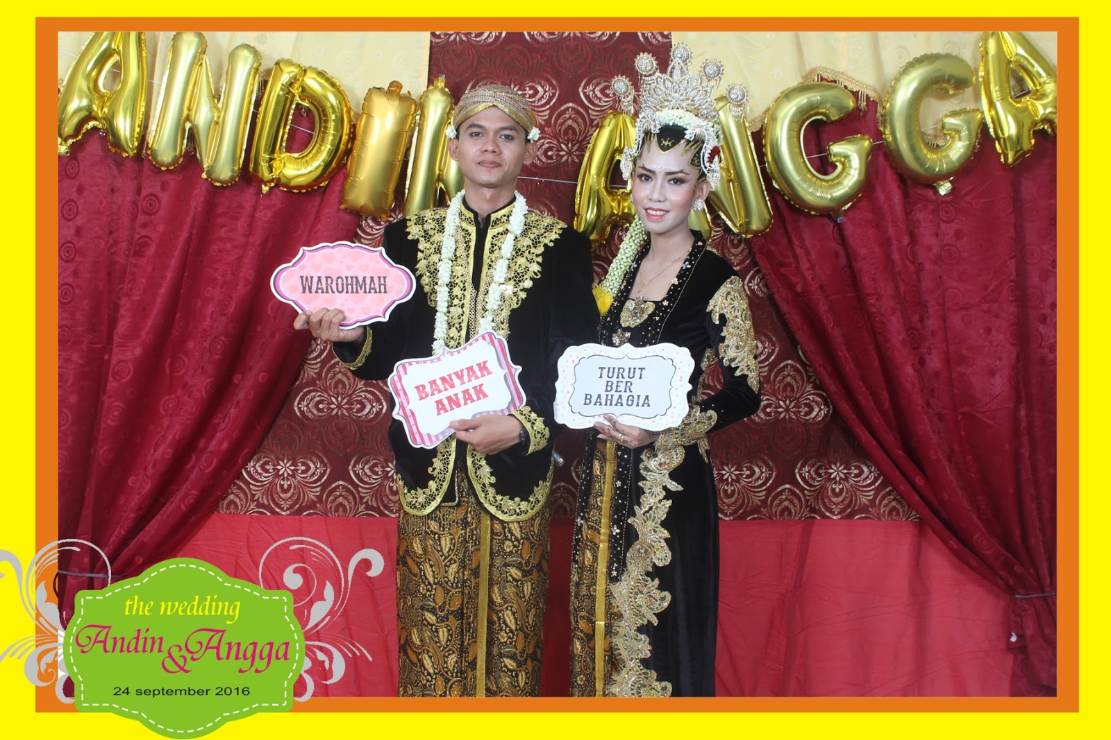 +0856-4020-3369 ; Jasa Photobooth Semarang ~Wedding Andin & Angga~
