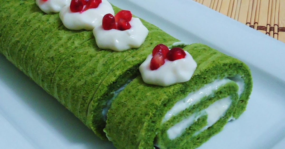 KOLAY RULO YEŞİL PASTA