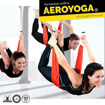 FORMACION PROFESORES YOGA AEREO A DISTANCIA COLUMPIO AIR YOGA