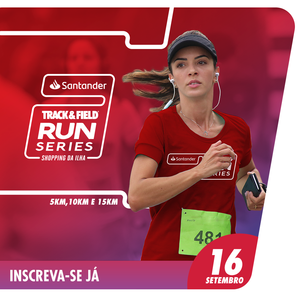 Inscrição com desconto para Santander Track&Field Run Series Shopping