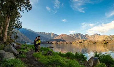 Lake Segara Anak 2000 meters Mount Rinjani