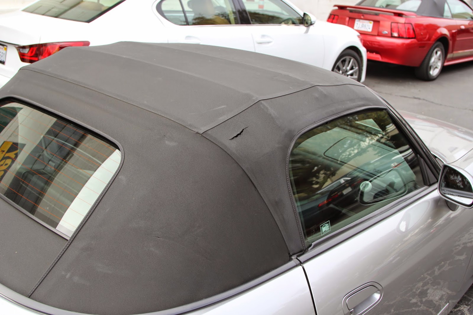 Cooks Upholstery and Classic Restoration: Honda S2000 Convertible Top