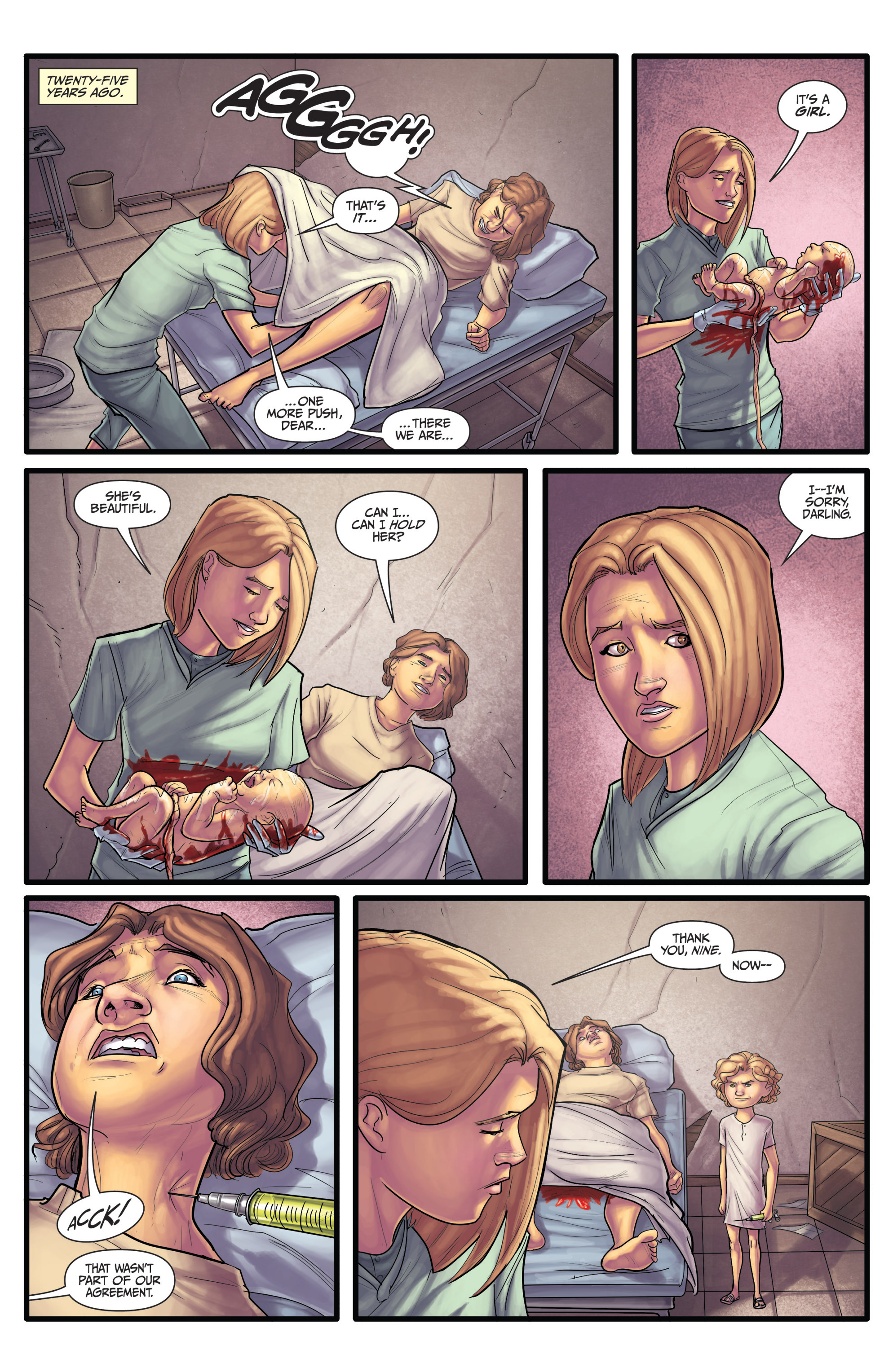 Read online Morning Glories comic -  Issue #20 - 8