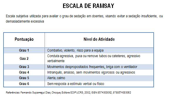 Viver Enfermagem em Cuidados Intensivos: ESCALAS DE SEDAÇÃO/AGITAÇÃO ...