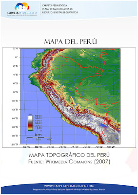 Mapa Topográfico del Perú