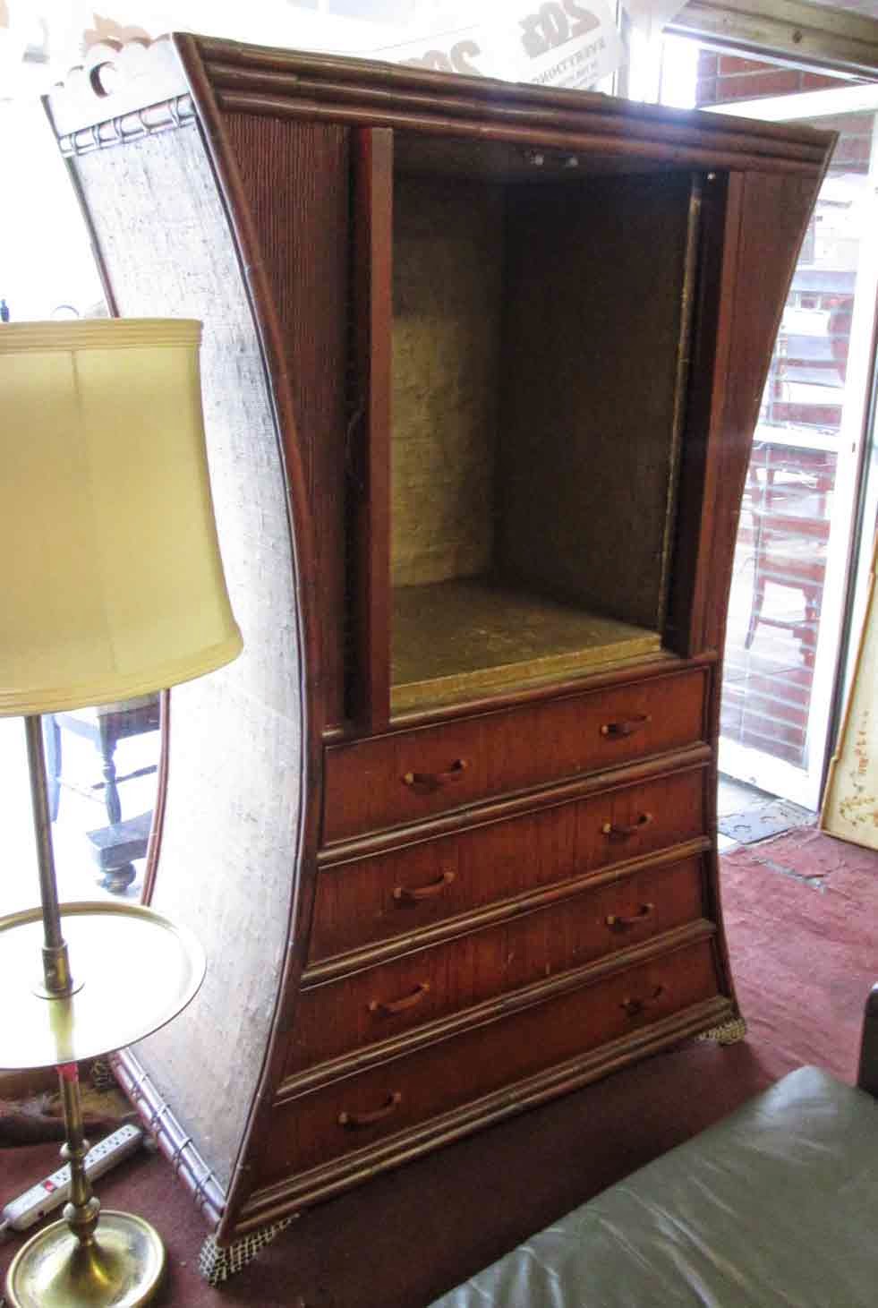 UHURU FURNITURE & COLLECTIBLES SOLD Unique Asian Style Armoire 75