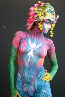 Full Body Painting On Women