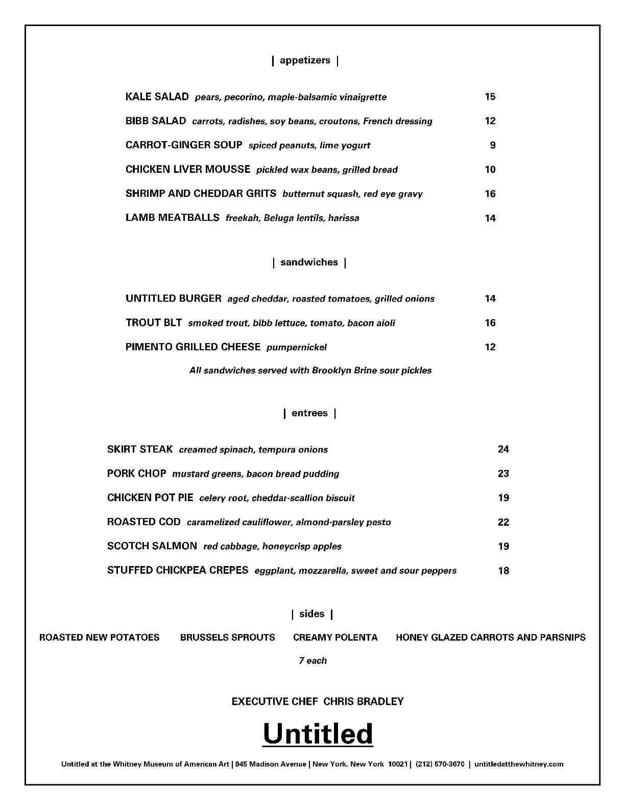 ARTS&FOOD®™: The Whitney Biennial 2012 