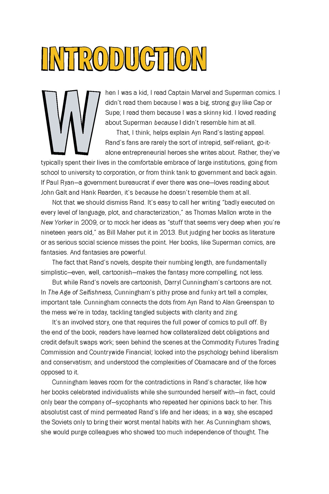 Read online The Age of Selfishness: Ayn Rand, Morality, and the Financial Crisis comic -  Issue # TPB (Part 1) - 7