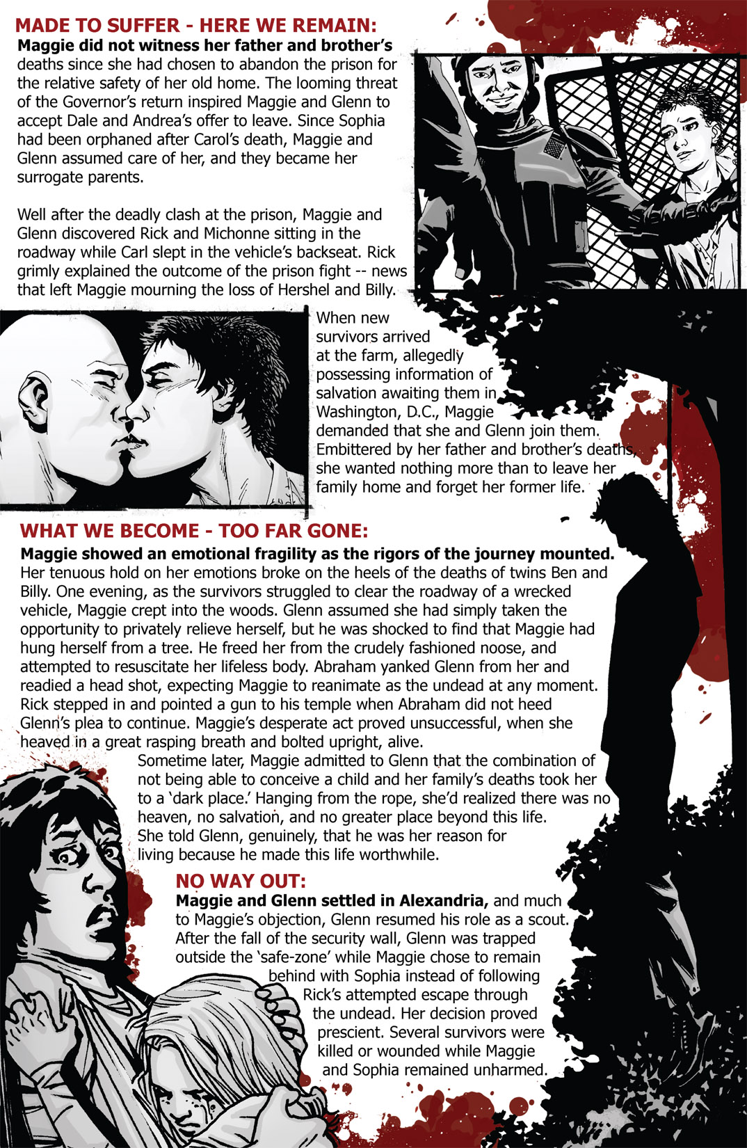 Read online The Walking Dead Survivors' Guide comic -  Issue # TPB - 78