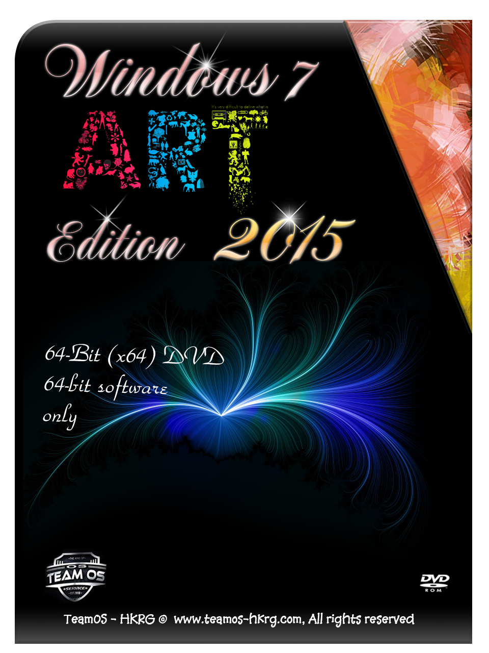 Windows 7 Art Edition 64 bit 2015 ISO 423 8MB 
