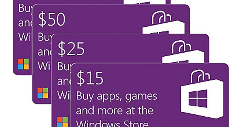 $100 microsoft gift card