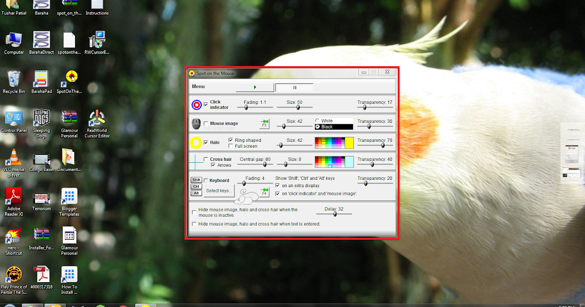 How To Create A Circle Around Mouse Cursor | Techno Point