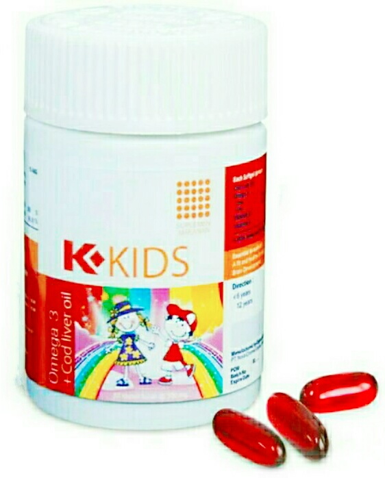 Jual KKIDS OMEGA KLINK/ K Kids K Link Minyak Ikan (Vitamin