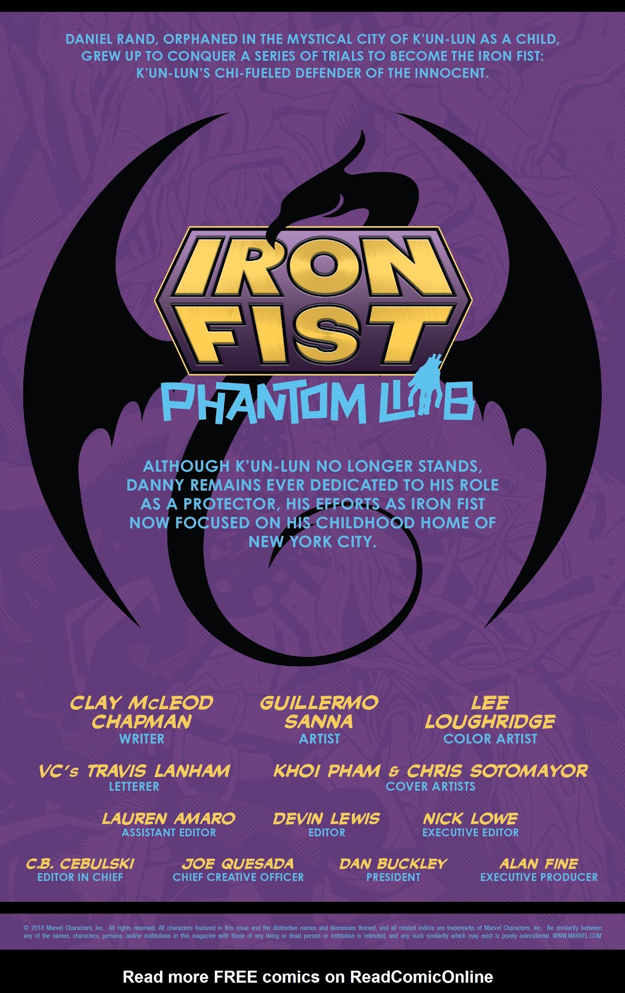 Read online Iron Fist (2018) comic -  Issue #1 - 2