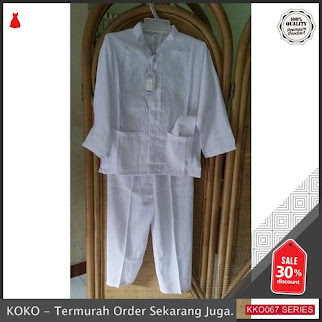 KKO67 PSR157 Baju Koko Anak Putih 5 Per 6 Dan Umur 7 Tahun BMGShop