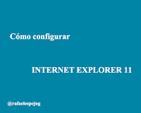 Como configurar internet explorer 11