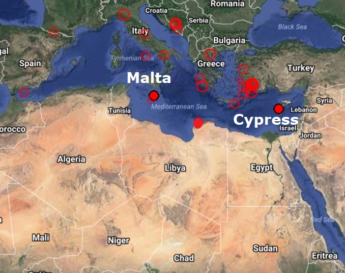 Strongest earthquake cyprus
