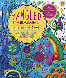 Tangled Treasures Coloring In Book