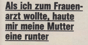 Vongestern Blog 1984