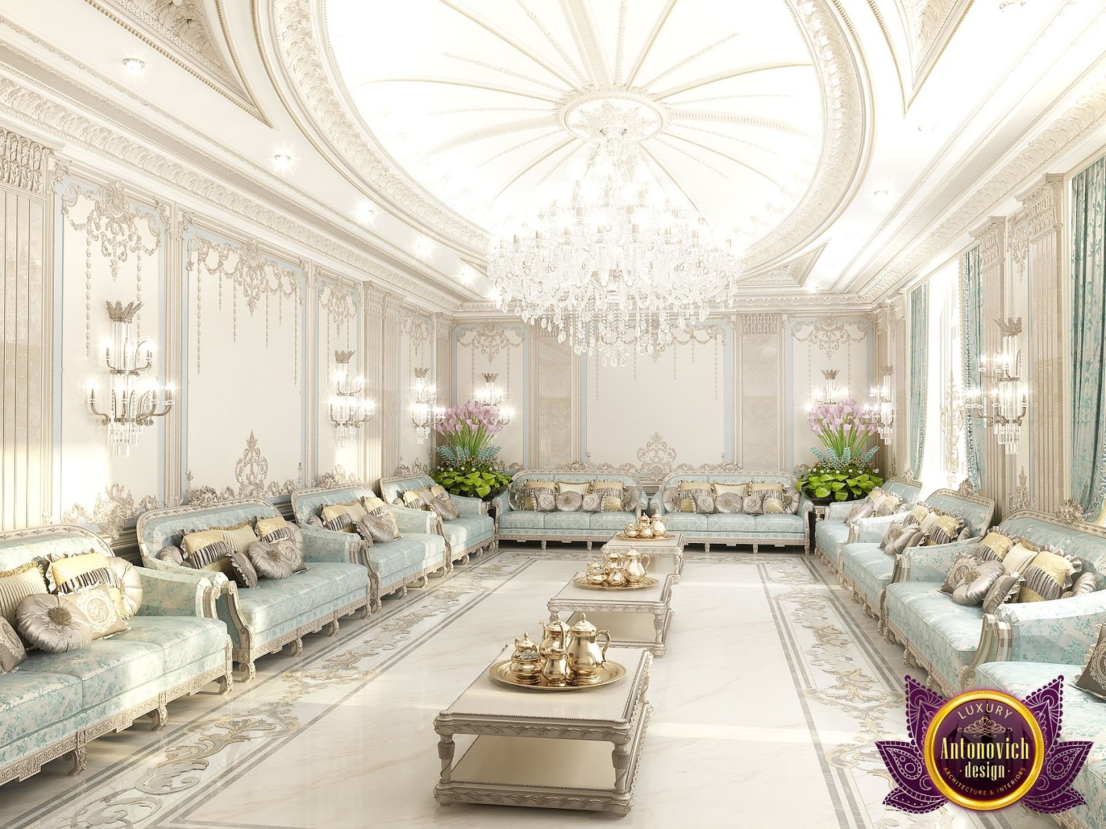 Luxury Antonovich Design Uae The Best Interior Design Majlis By Katrina Antonovich
