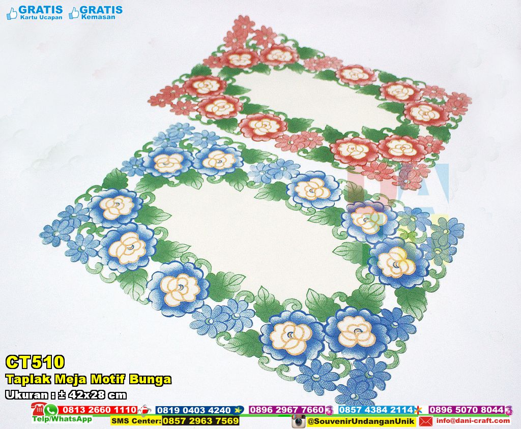 Taplak Meja Motif Bunga Souvenir Pernikahan taplak meja motif bunga souvenir pernikahan