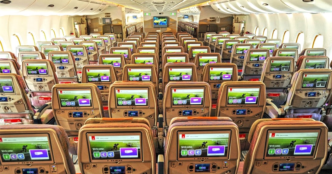 Airbus A380800 Emirates Economy Class Seating Layout
