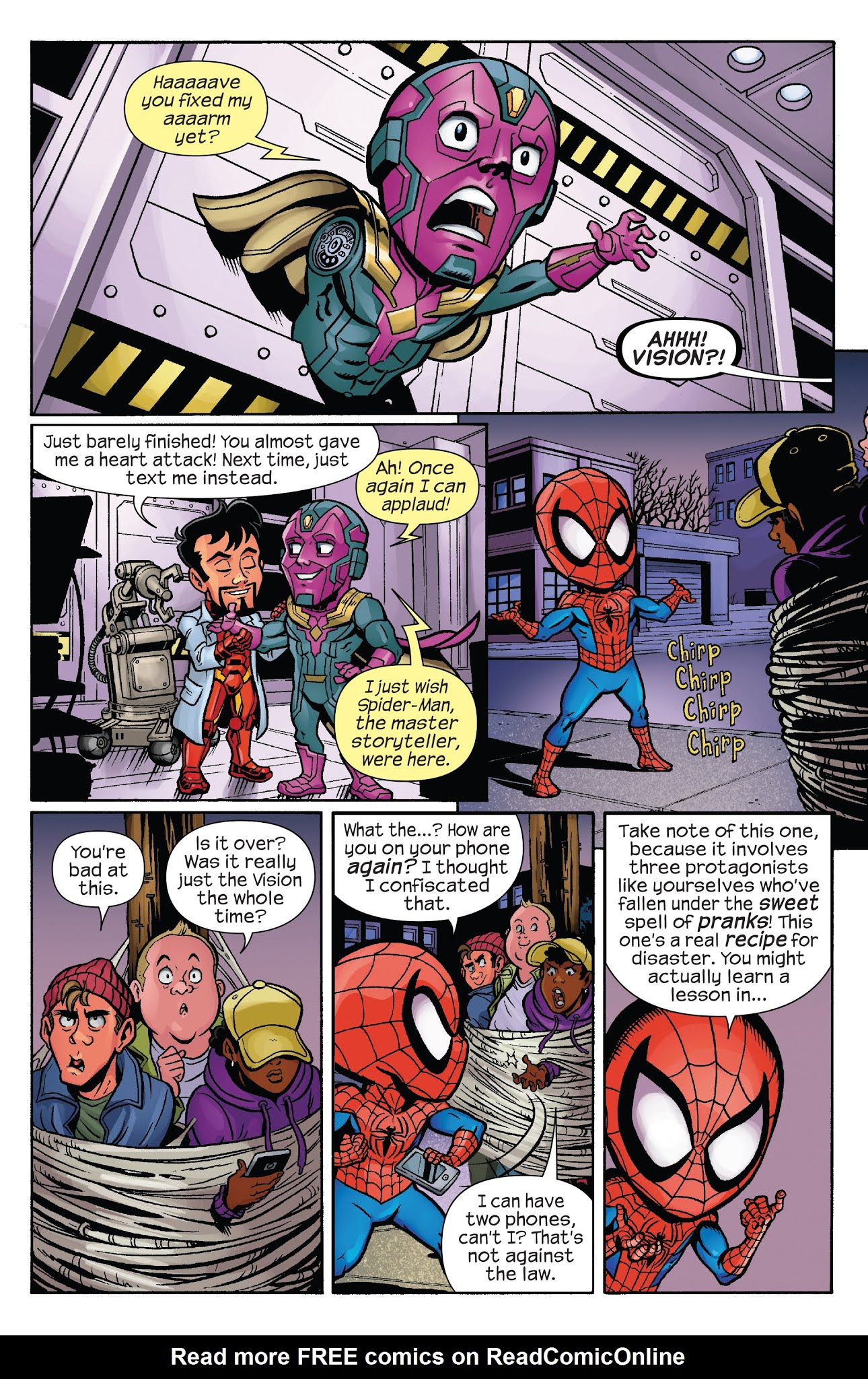 Read online Marvel Super Hero Adventures: Captain Marvel - Halloween Spooktacular comic -  Issue # Full - 9