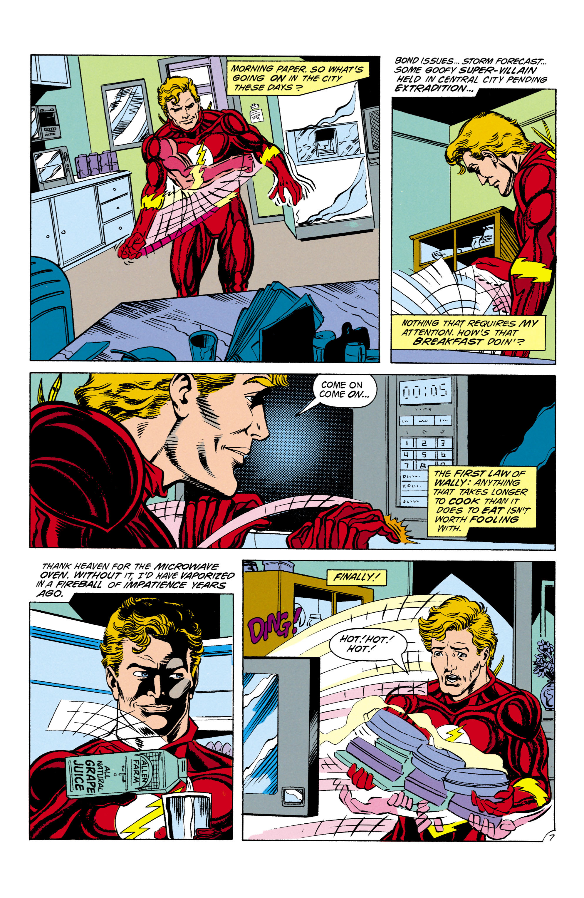 Read online The Flash (1987) comic -  Issue #69 - 8
