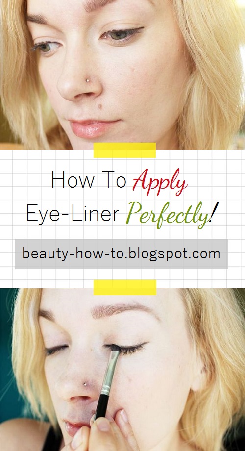 How To Apply EyeLiner Perfectly! Eye_Makeup How To Beauty
