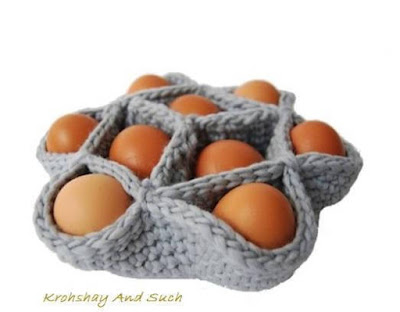 Crochet easter baskets