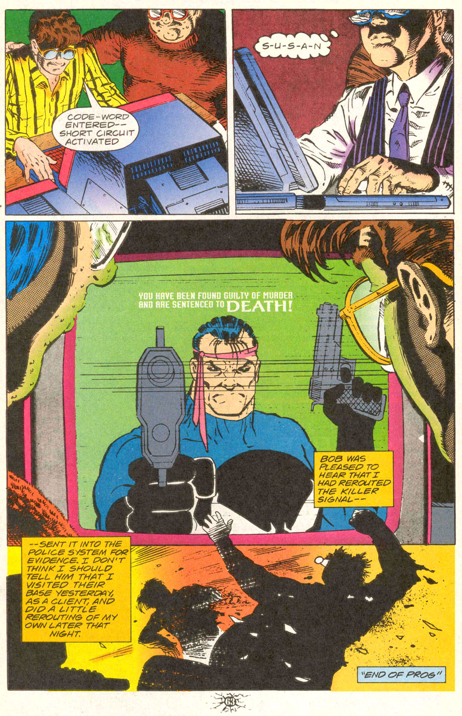 Read online The Punisher (1987) comic -  Issue #100 - The Cage - 56