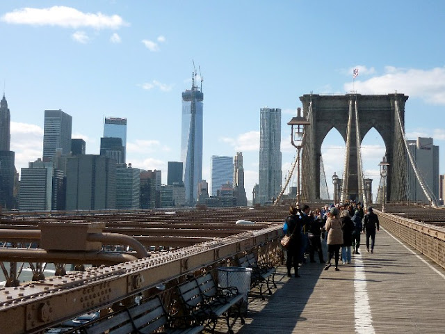 dove inizia il ponte di brooklyn