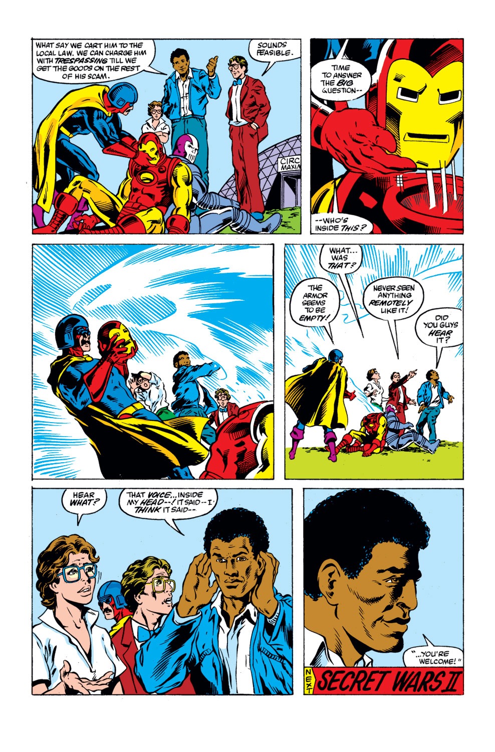 Read online Iron Man (1968) comic -  Issue #196 - 23