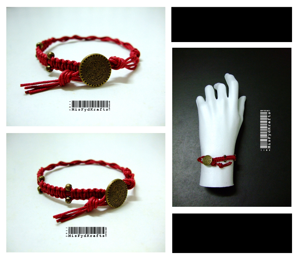 MisFydKrafts: Experiment: Cord bracelet!