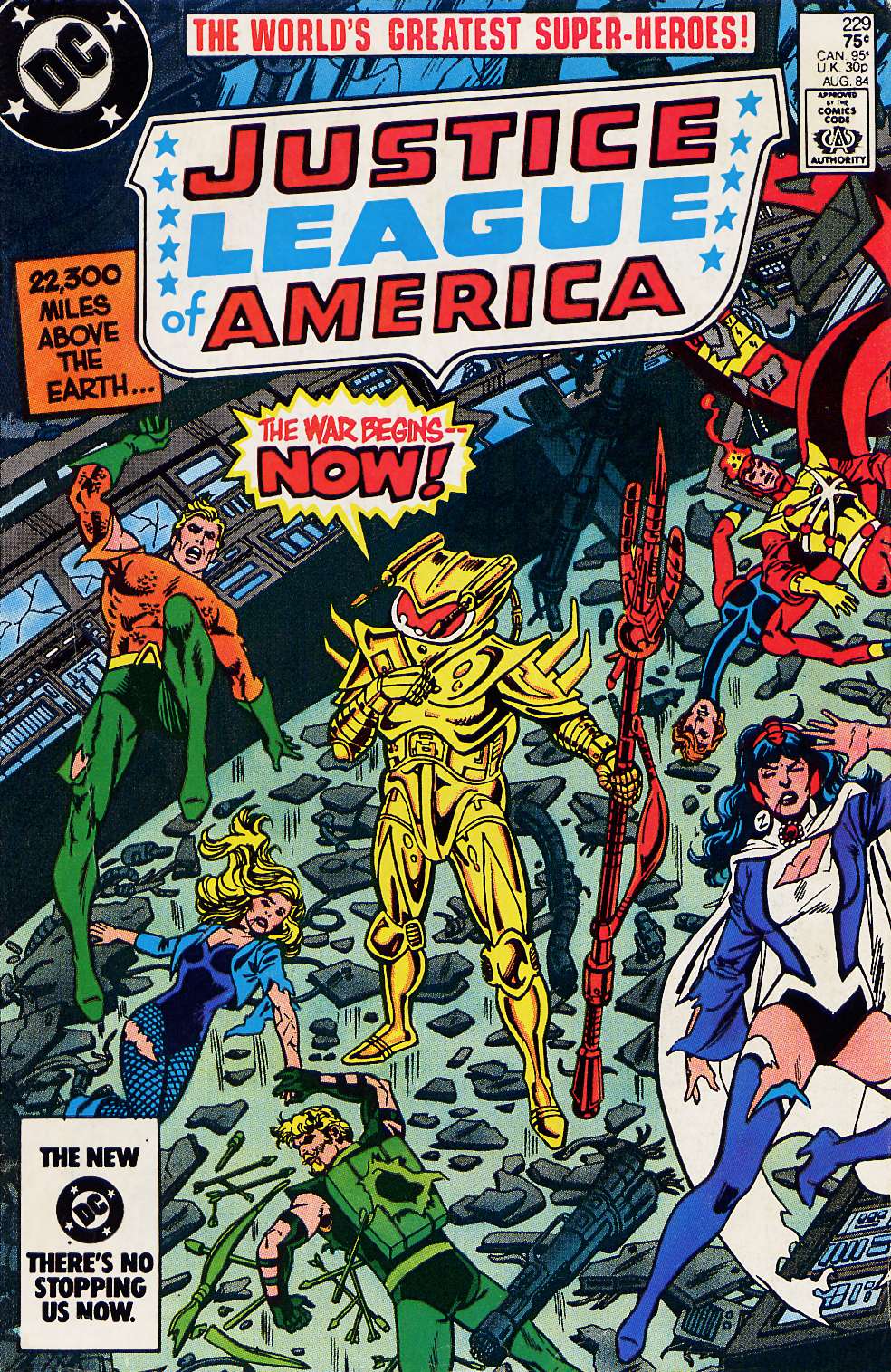 Read online Justice League of America (1960) comic -  Issue #229 - 1