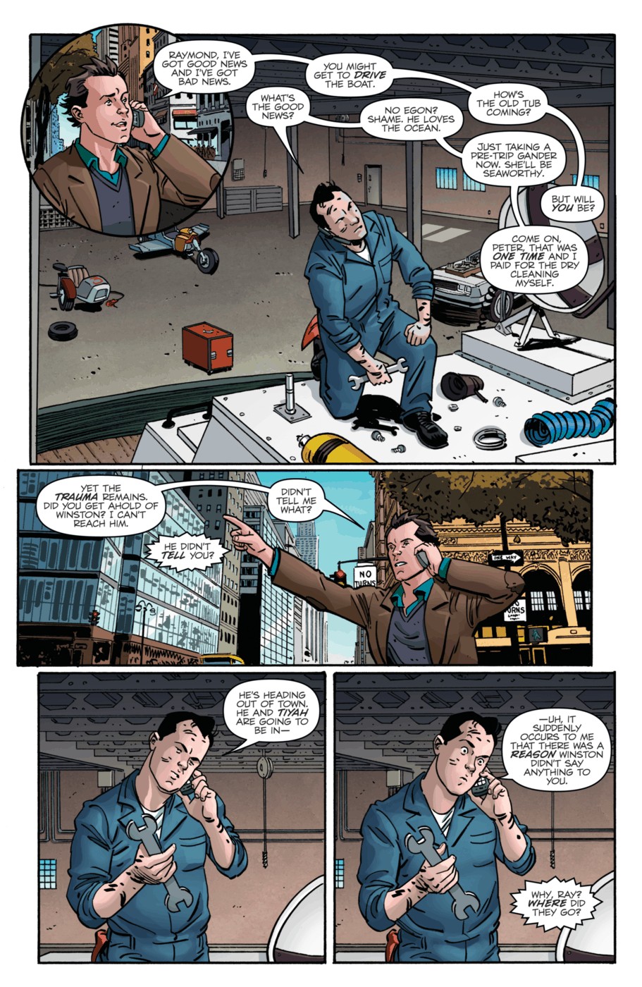 Read online Ghostbusters (2013) comic -  Issue #7 - 7