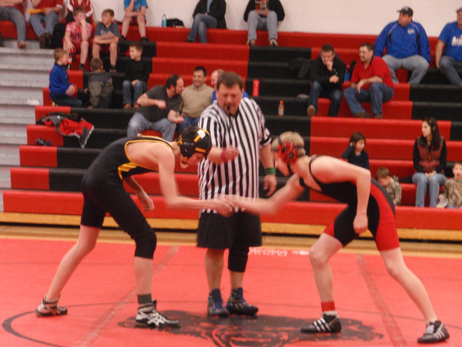 All my boys... Manawa Youth Wrestling Tournament...