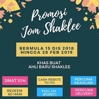 Promosi Jom Shaklee 2019