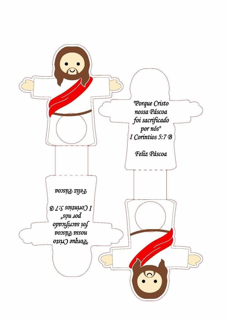 As Tontas Vão Ao Céu: Porta Bombom - Feliz Páscoa