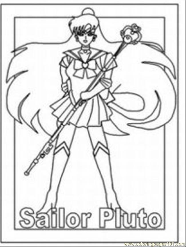 Kids Page: - Super Anime Girl Coloring Pages