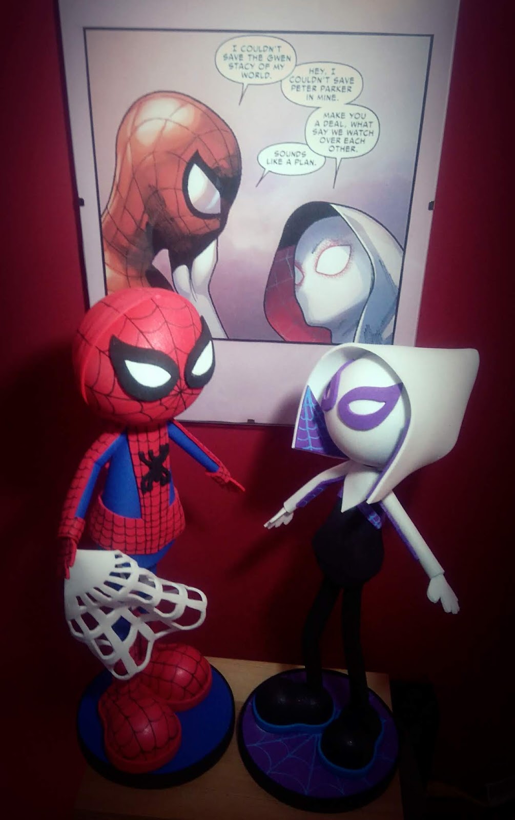 fofuchas de spiderman