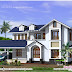 Kerala style house with free floor plan