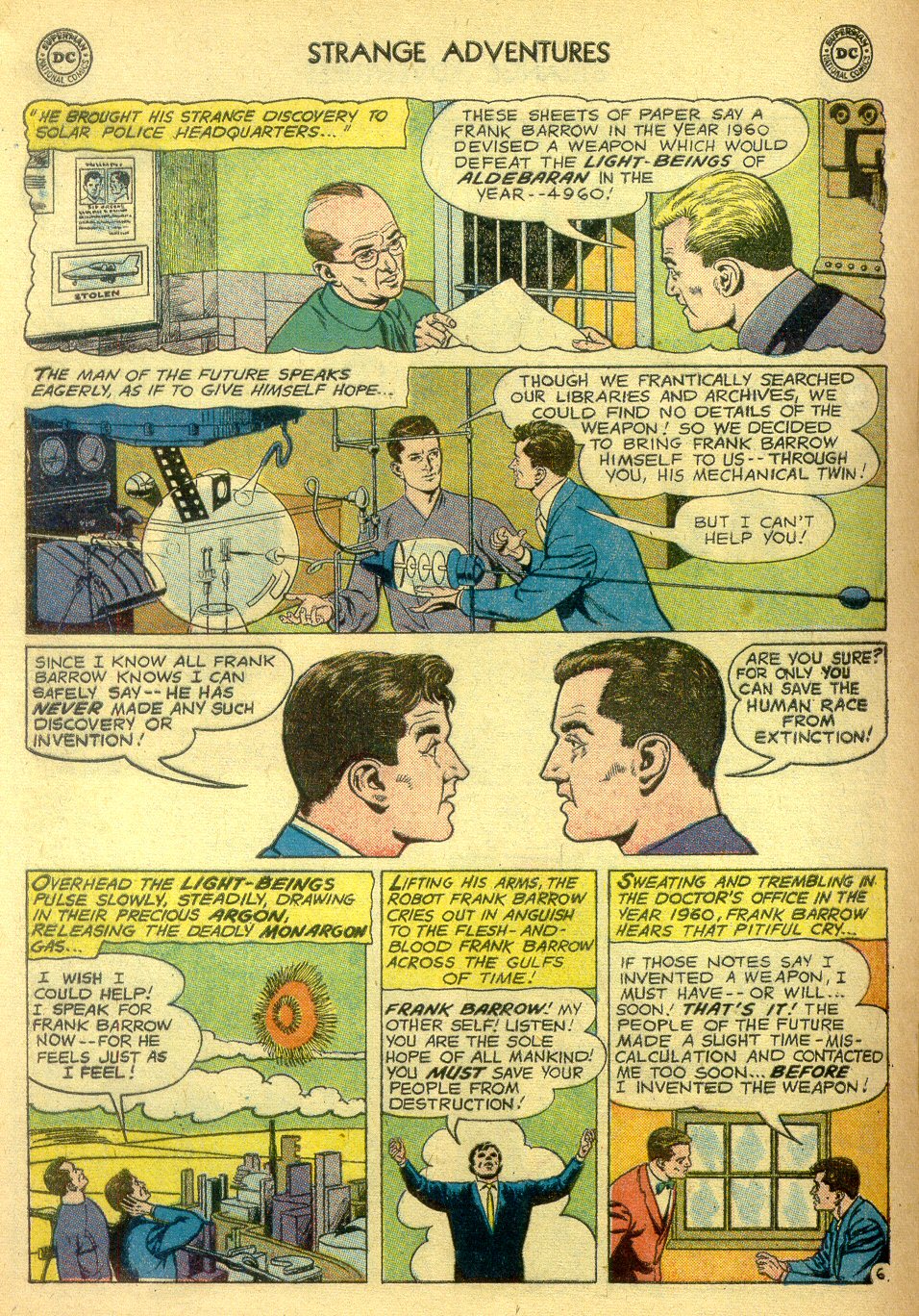 Read online Strange Adventures (1950) comic -  Issue #114 - 20