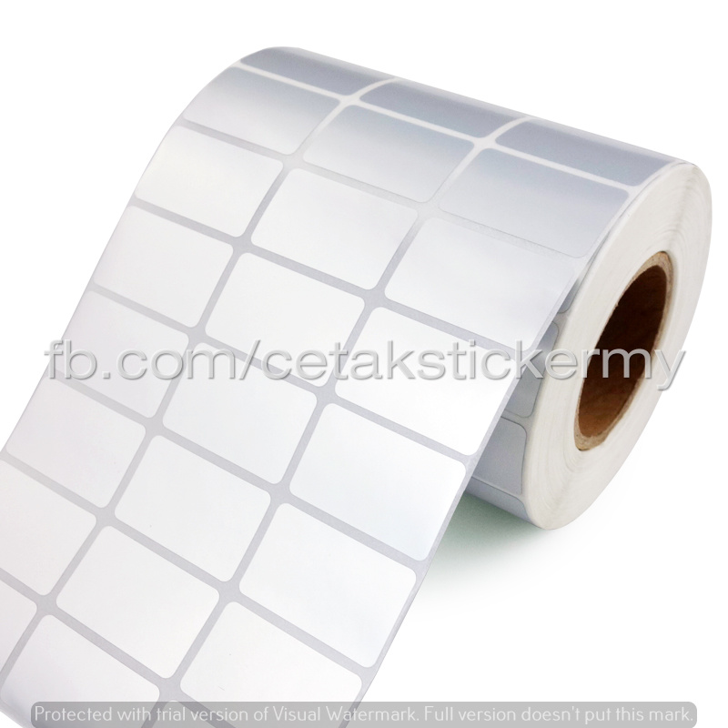 Sticker/ Label Printing Kuala Lumpur, Malaysia Blank DieCut Sticker