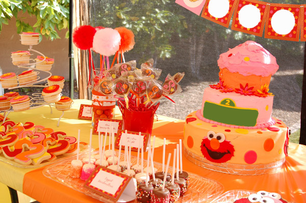 munchkin s elmo themed 2nd birthday party w rubber ducky punch